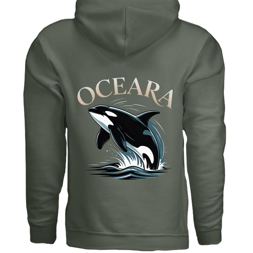 MILITARY GREEN - BACK